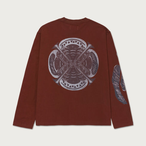 HONOR THE GIFT C-fall Ls Music Collage Tee Mens Apparel